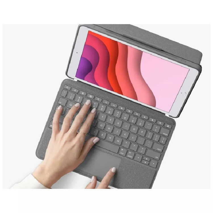 کیبورد مخصوص تبلت لاجیتک مدل Combo Touch YU0040