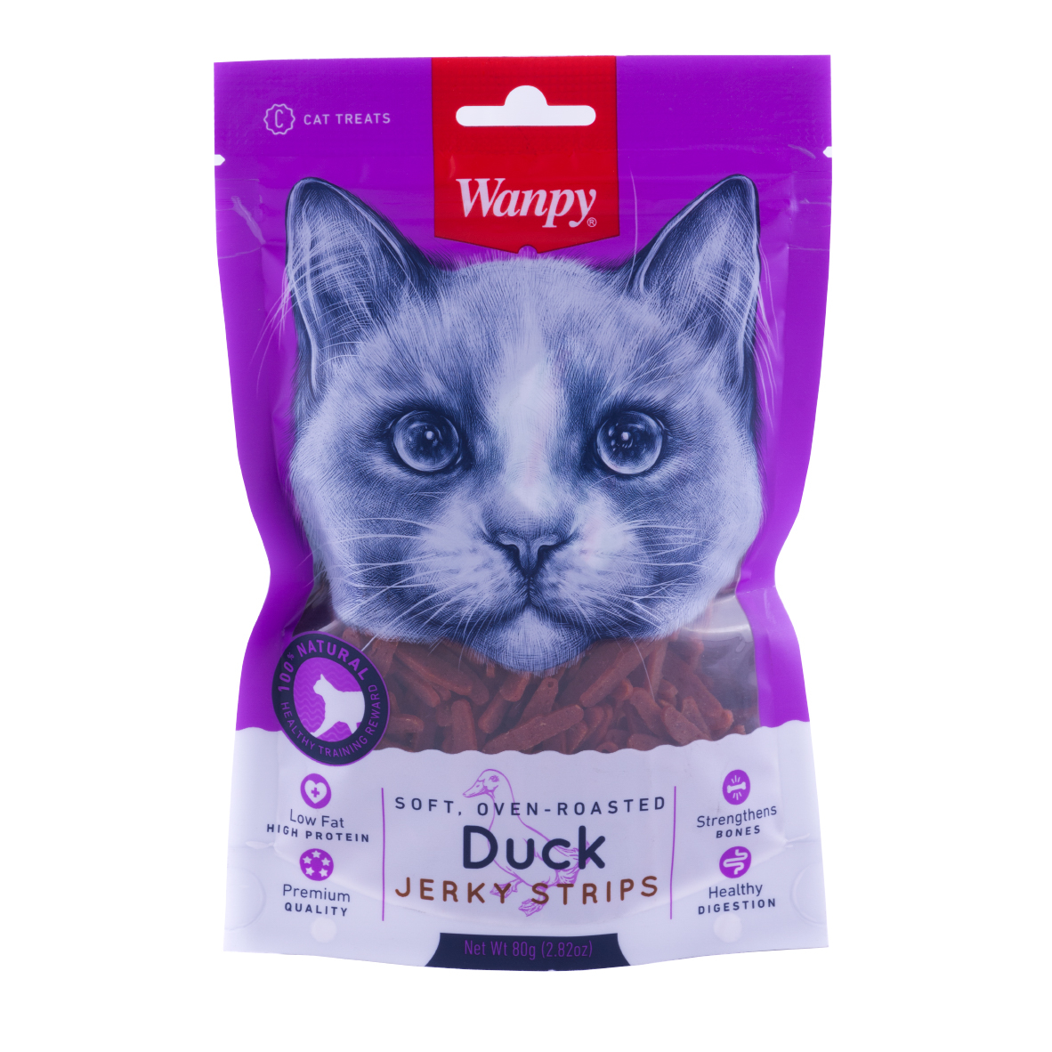 غذای تشویقی گربه ونپی مدل جرکی وزن 80 گرم