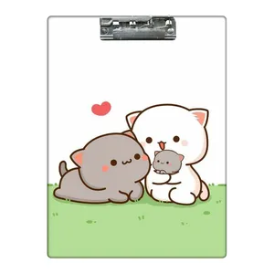 تخته شاسی طرح مامان بابا و نی نی گربه کد 9732926 سایز A4