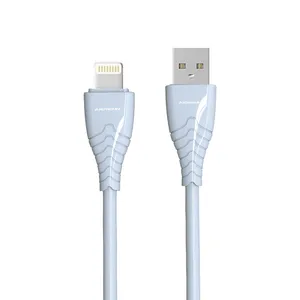 کابل تبدیل USB به لایتنینگ ایرسن مدل AS102 طول یک متر