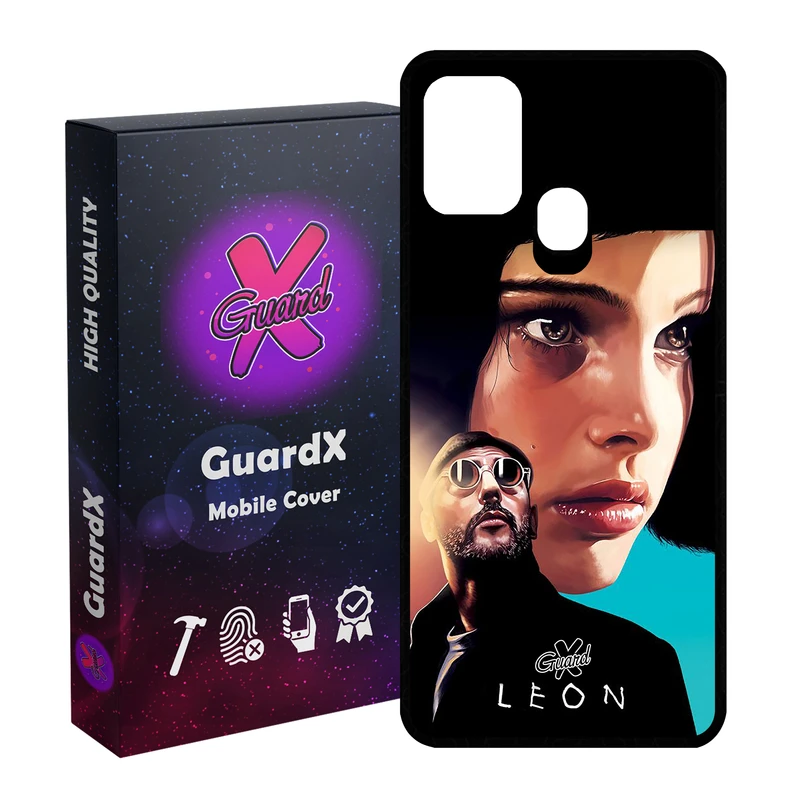 کاور گارد ایکس طرح Leon مدل Glass10322 مناسب برای گوشی موبایل سامسونگ Galaxy M31 / M31 Prime / F41