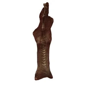 چرم طبیعی مدل ساق شتر مرغ کد OL095