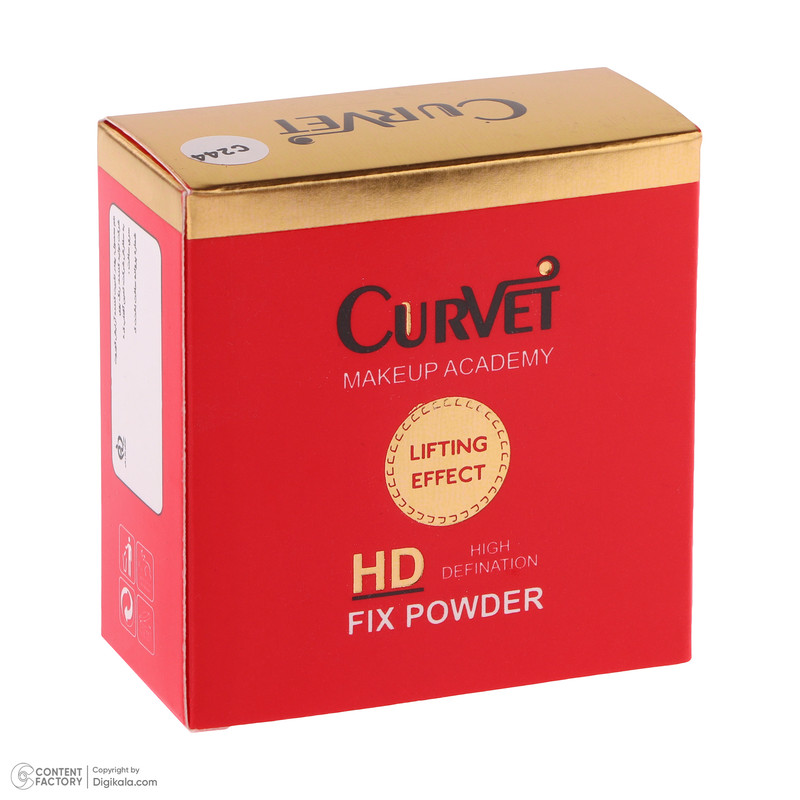 پودر تثبیت کننده آرایش کوروت مدل  HD شماره 244