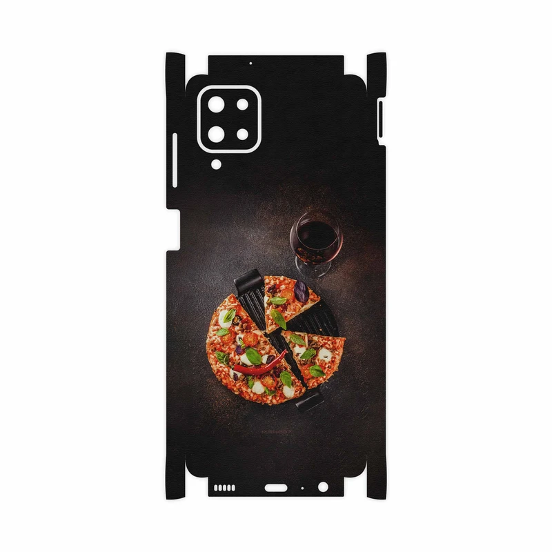 برچسب پوششی ماهوت مدل Pizza-FullSkin مناسب برای گوشی موبایل سامسونگ Galaxy A12 Nacho