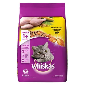 غذای خشک گربه ویسکاس مدل chicken وزن 1200 گرم 