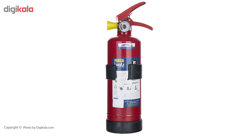کپسول آتش نشانی پودری پارسا 1 کیلوگرمی
