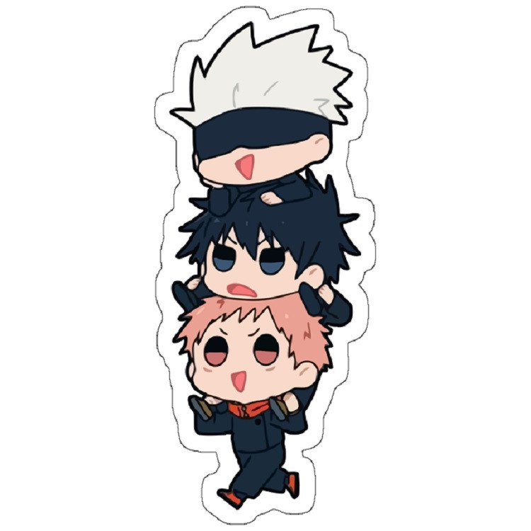 استیکر لپ تاپ مدل Chibi Jujutsu Kaisen
