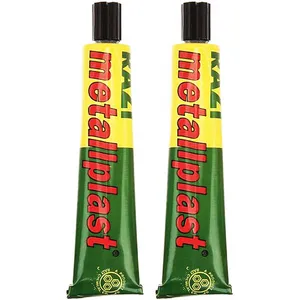 چسب آهن رازی مدل metallplast حجم 50 میلی لیتر بسته 2 عددی