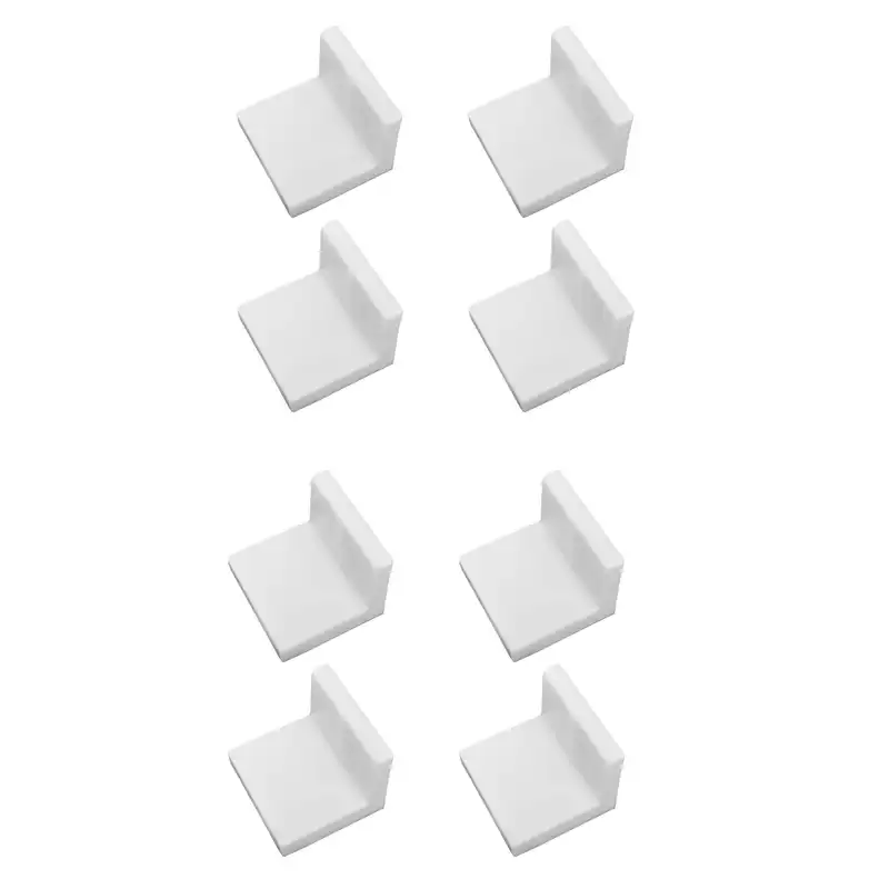 پایه نگهدارنده طبقه دیواری مدل AFTAB3 بسته 8 عددی