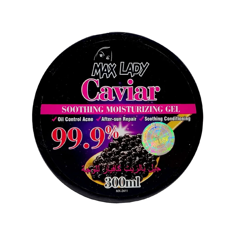 ژل آبرسان مکس لیدی مدل خاویار حجم 300 میلی لیتر