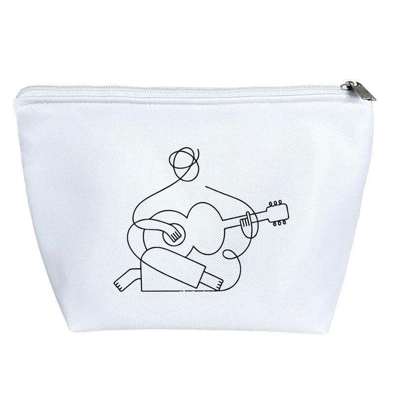 کیف لوازم آرایش دخترانه خندالو مدل گیتار کد 6684