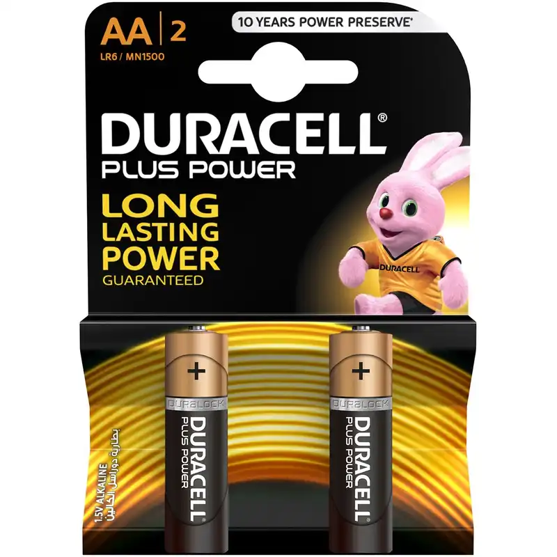 باتری قلمی مدل Plus Power Duralock بسته 2 عددی