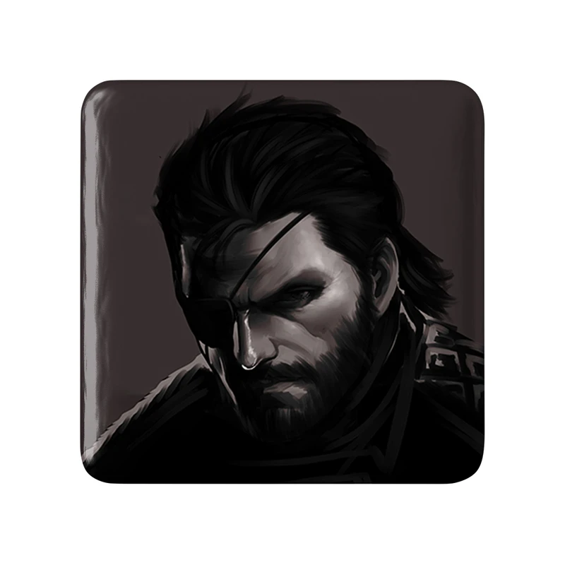 مگنت خندالو طرح بازی متال گیر (Metal Gear) مدل مربعی کد 33130