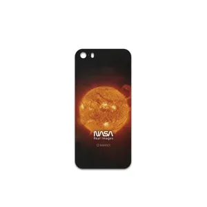 MAHOOT  Sun-By-NASA Cover Sticker for apple iPhone SE