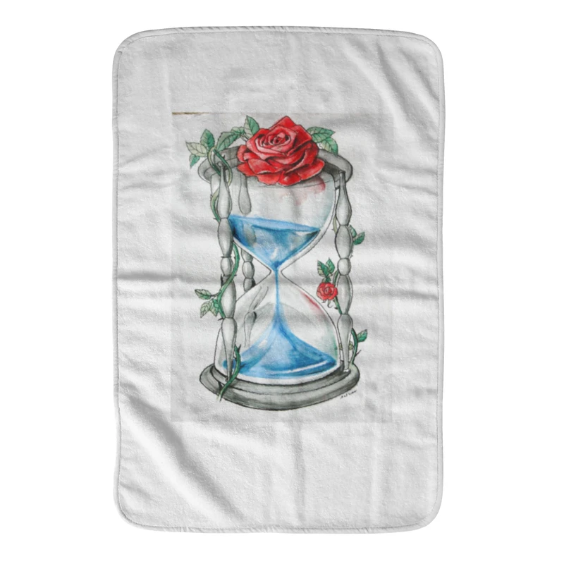 حوله دستی آی تمر مدل ساعت شنی کد 207 سایز 37x53 سانتی متر