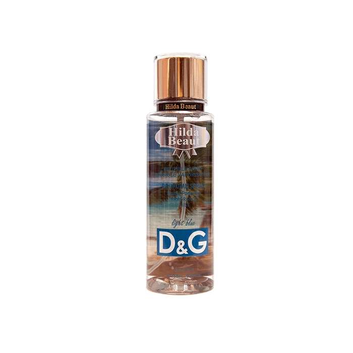 بادی پرفیوم زنانه هیلدا بیوت مدل D&G حجم 288 میلی لیتر بادی پرفیوم زنانه هیلدا بیوت مدل D&G حجم 288 میلی لیتر