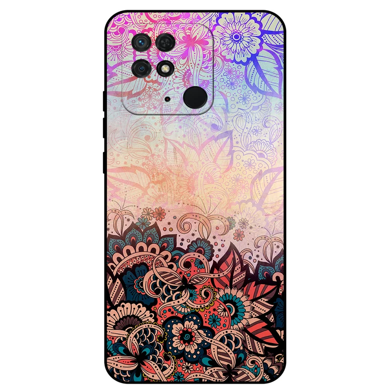 کاور مگافون طرح بته جقه مدل 7727 مناسب برای گوشی موبایل شیائومی Redmi 10C