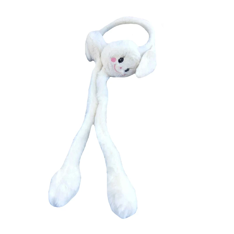 گوش گیر زمستانی بچگانه مدل پمپی طرح گوش متحرک صدادار 