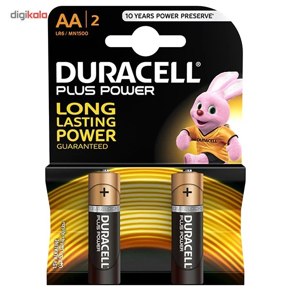 باتری قلمی  مدل Plus Power Duralock بسته 2 عددی عکس شماره 2