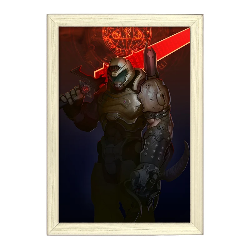 تابلو خندالو طرح بازی رستاخیز (Doom) کد 31389