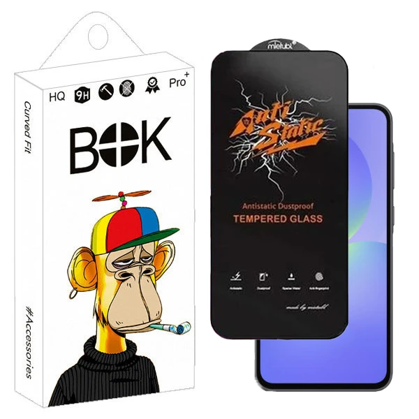 محافظ صفحه نمایش بوک مدل Antistatic Pro مناسب برای گوشی موبایل سامسونگ Galaxy a16 / a26