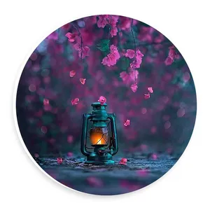 دیوارکوب طرح فانوس و شکوفه های بهاری مدل wtb367