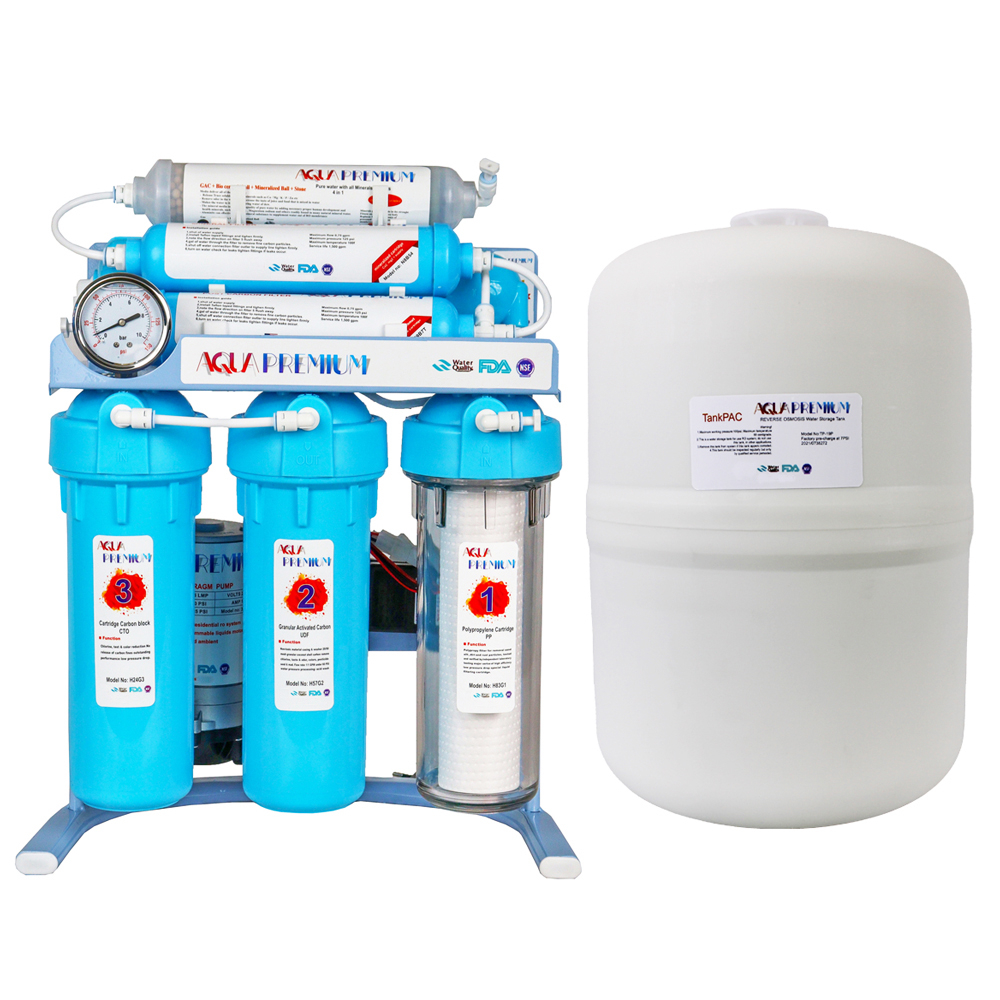 دستگاه تصفیه کننده آب آکواپرمیوم مدل A7AB10-BL-TP