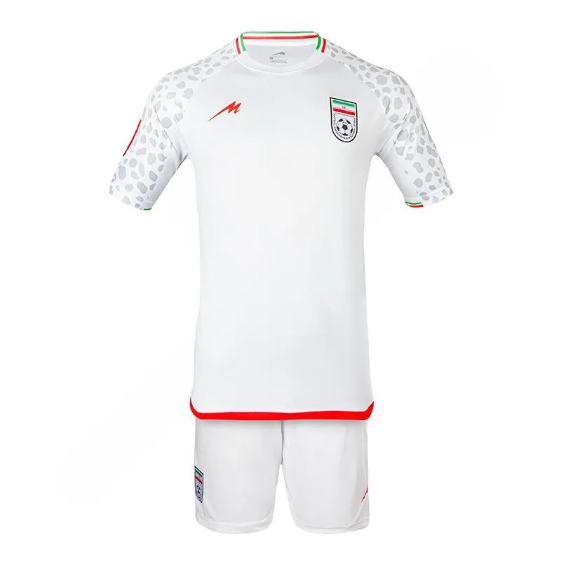 ست تی شرت و شلوارک ورزشی مردانه مدل -اول تیم ملی ایران جام جهانی کد NK-6722-2022