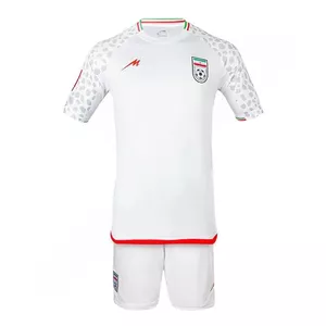 ست تی شرت و شلوارک ورزشی مردانه مدل -اول تیم ملی ایران جام جهانی کد NK-6722-2022
