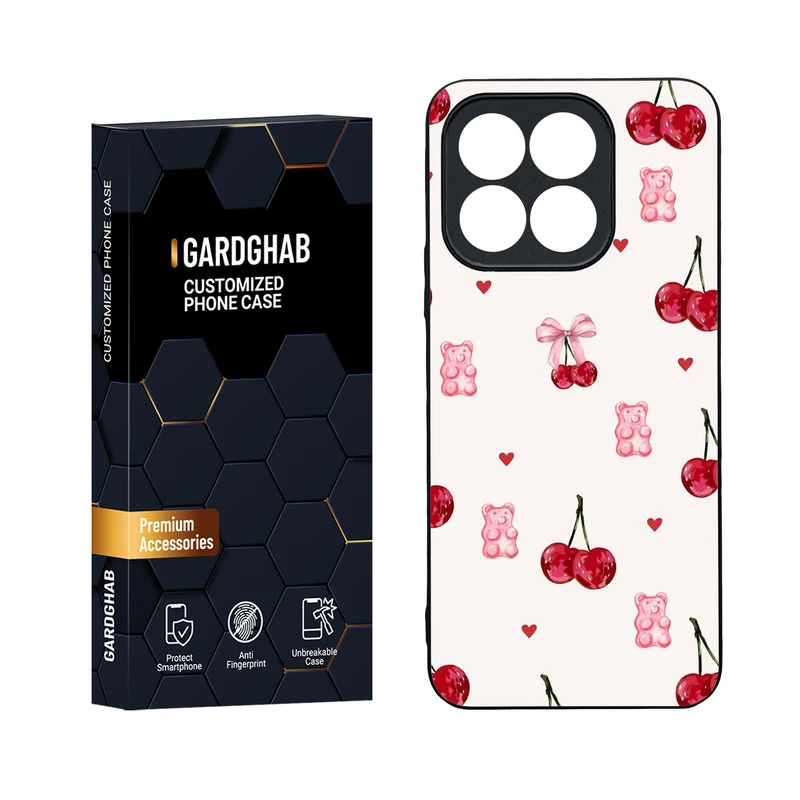 کاور گارد قاب مدل دور ژله ای دخترانه مناسب برای گوشی موبایل آنر Honor X8b 4G