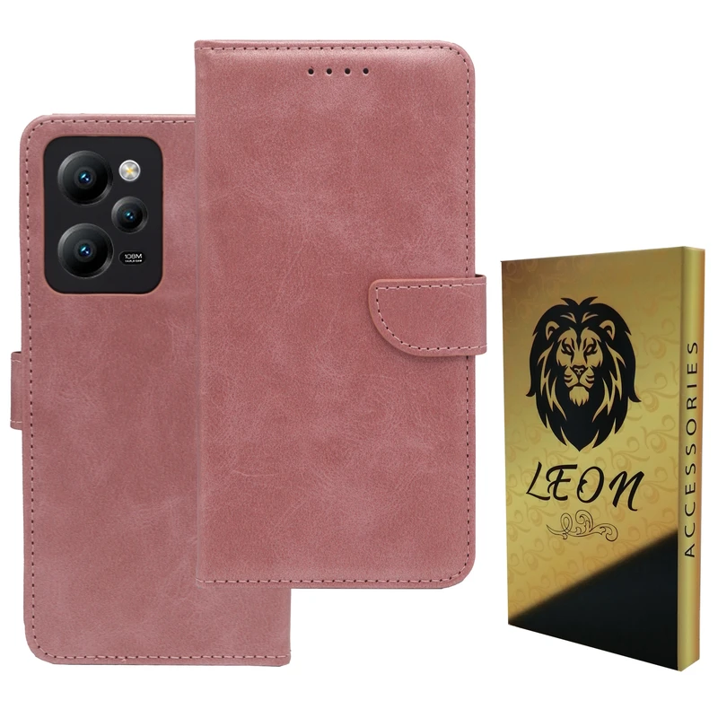 کیف کلاسوری لئون مدل Sorati Yo مناسب برای گوشی موبایل شیائومی Redmi Note Pro 12 5G