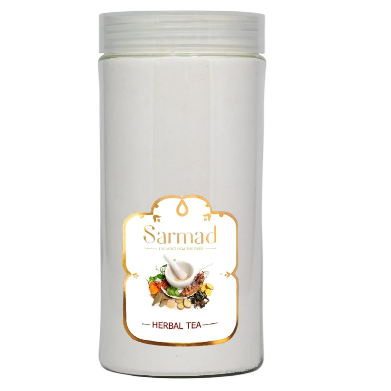 چای کرک ممتاز با طعم هل و زعفران سرمد - 500 گرم 