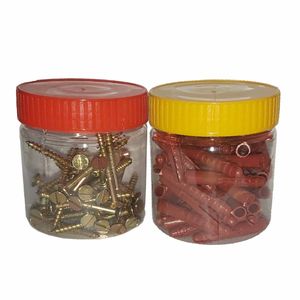 پیچ و رول پلاک مدل R5PC100 مجموعه 100 عددی
