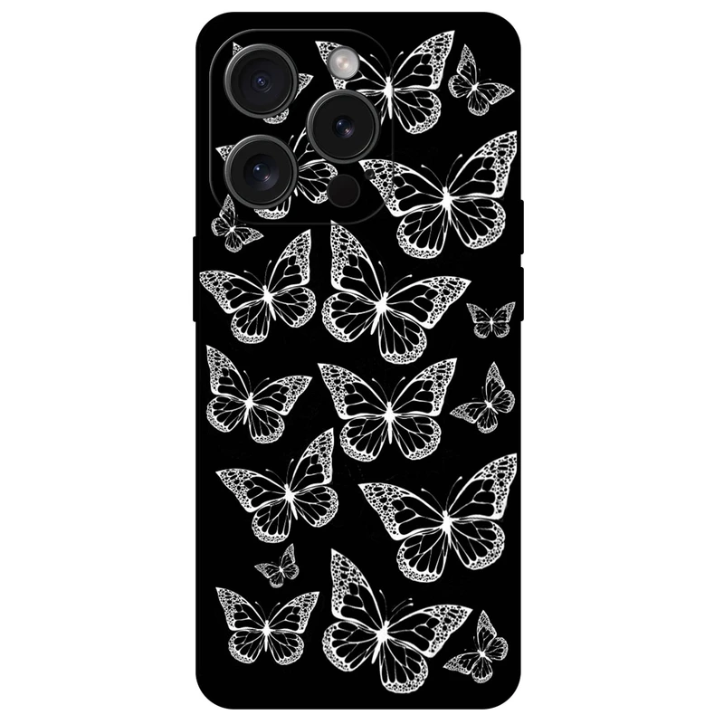 کاور مگافون طرح پروانه مدل 7244 مناسب برای گوشی موبایل اپل iPhone 15 Pro