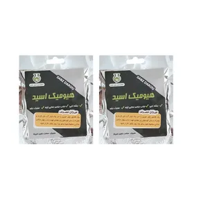 کود هیومیک اسید سبز رویش اصفهان مدل P52 وزن ۵۰ گرم بسته ۲ عددی
