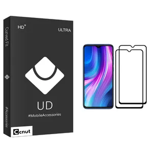 Coconut UD Black Screen Protector For Xiaomi Redmi Note 8 Pro Pack Of 2