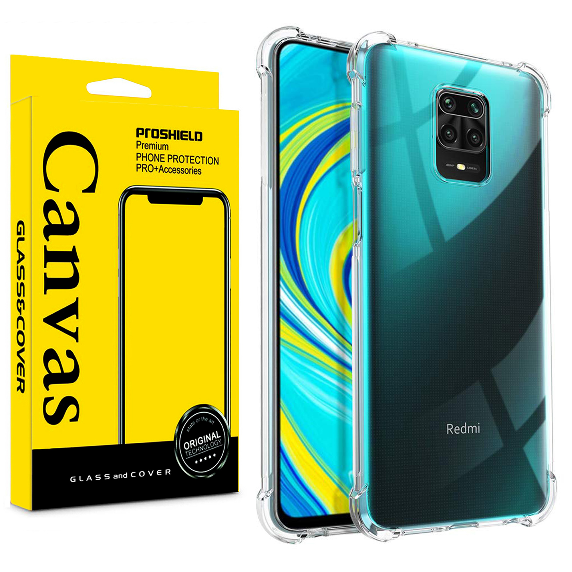 کاور کانواس مدل SUNRISE 2 مناسب برای گوشی موبایل شیائومی Redmi Note 9S / Note 9 Pro / Note 9 Pro Max