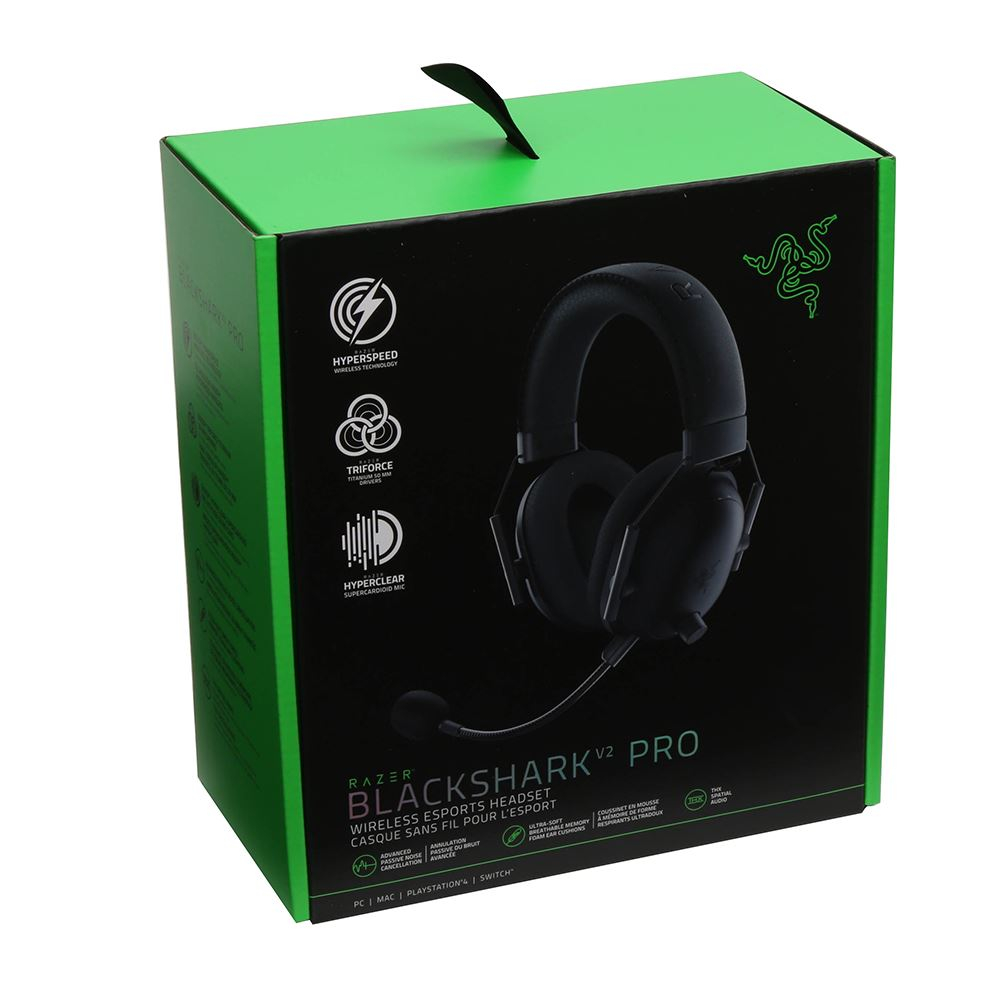 مشخصات، قیمت و خرید هدفون مخصوص بازی بی سیم ریزر مدل BLACKSHARK V2 PRO |  دیجی\u200cکالا