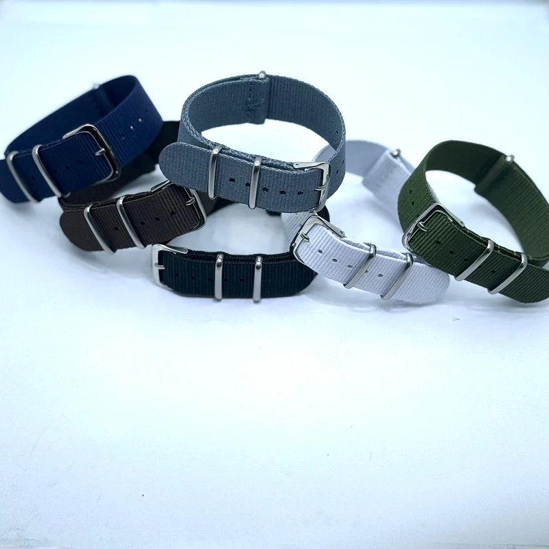 عکس شماره 10 : بند ساعت مچی مدل برزنتی ناتو ضخیم کد bn24mm