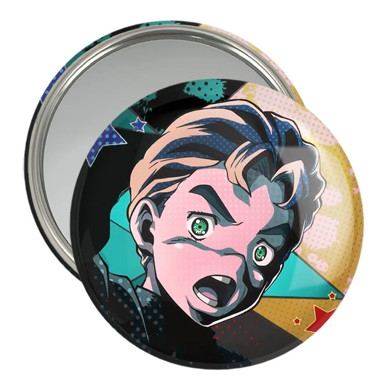 آینه جیبی خندالو مدل کویچی انیمه جوجو Jojo  کد 11539