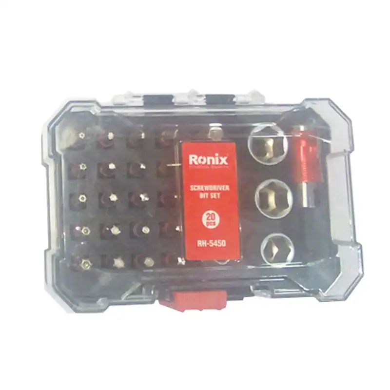 مجموعه 20 عددی سری پیچگوشتی جغجغه ای رونیکس مدل RH-5451