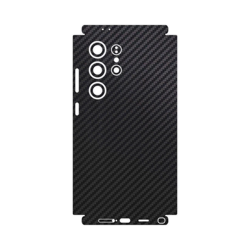 برچسب پوششی ماهوت مدل Carbon-Fiber-FullSkin مناسب برای گوشی موبایل سامسونگ Galaxy S24 Ultra