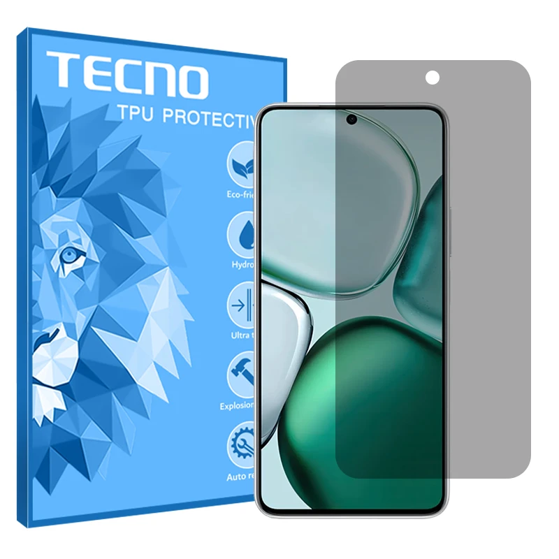 محافظ صفحه نمایش حریم شخصی تکنو مدل Resistant مناسب برای گوشی موبایل آنر X9c Smart