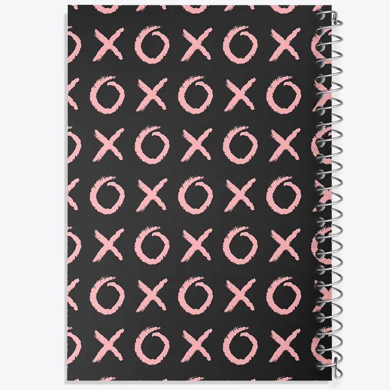 دفتر نقاشی 50 برگ خندالو طرح پترن XO کد N140