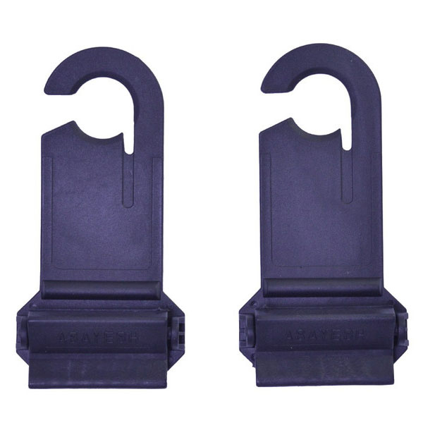 تنظیم کننده کمربند ایمنی خودرو چیکال مدل P-1097-GRY بسته 2 عددی