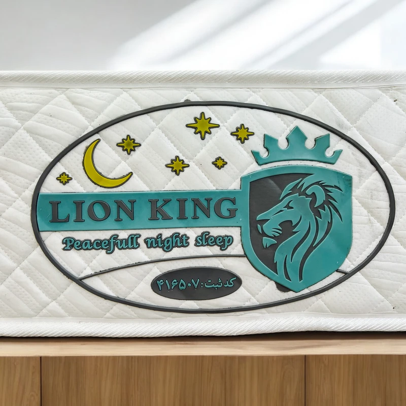 عکس شماره 3 : تشک لاین کینگ مدل طبی فنری ملبورن یکنفره سایز 180×80 سانتی متر