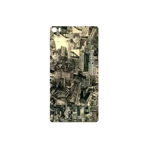 MAHOOT Collage of Skyscraper Cover Sticker for Huawei P8 Max