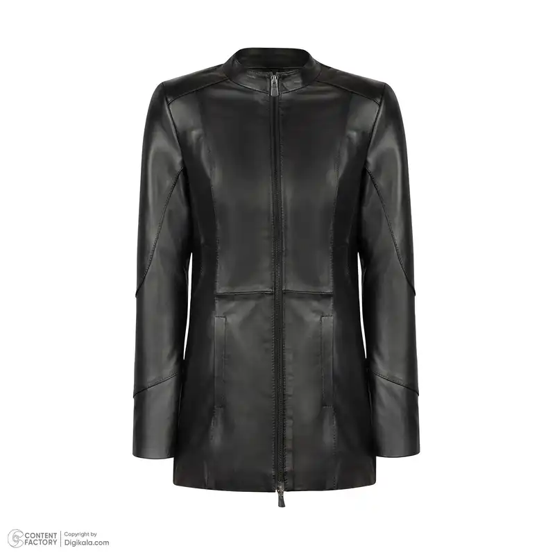 کت چرم زنانه چرم مشهد مدل B0461