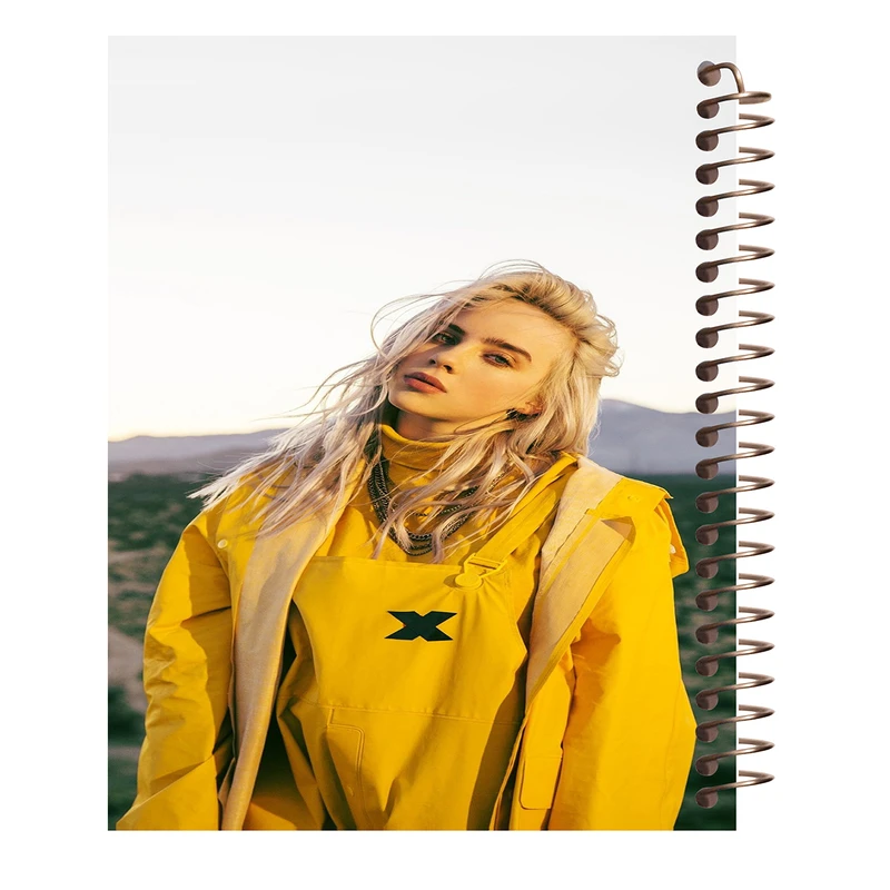 دفتر زبان 60 برگ طرح بیلی ایلیش کد L102