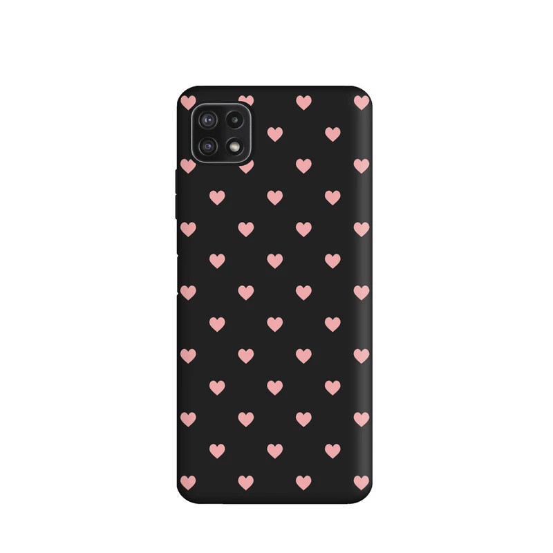 کاور قاب گارد طرح قلبی کد a4709 مناسب برای گوشی موبایل سامسونگ Galaxy A22 5G